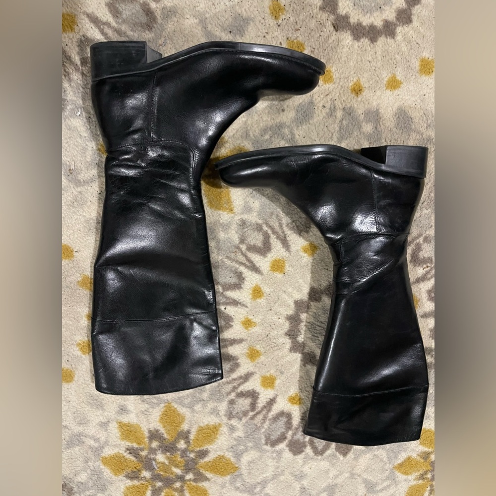 Genuine leather boots